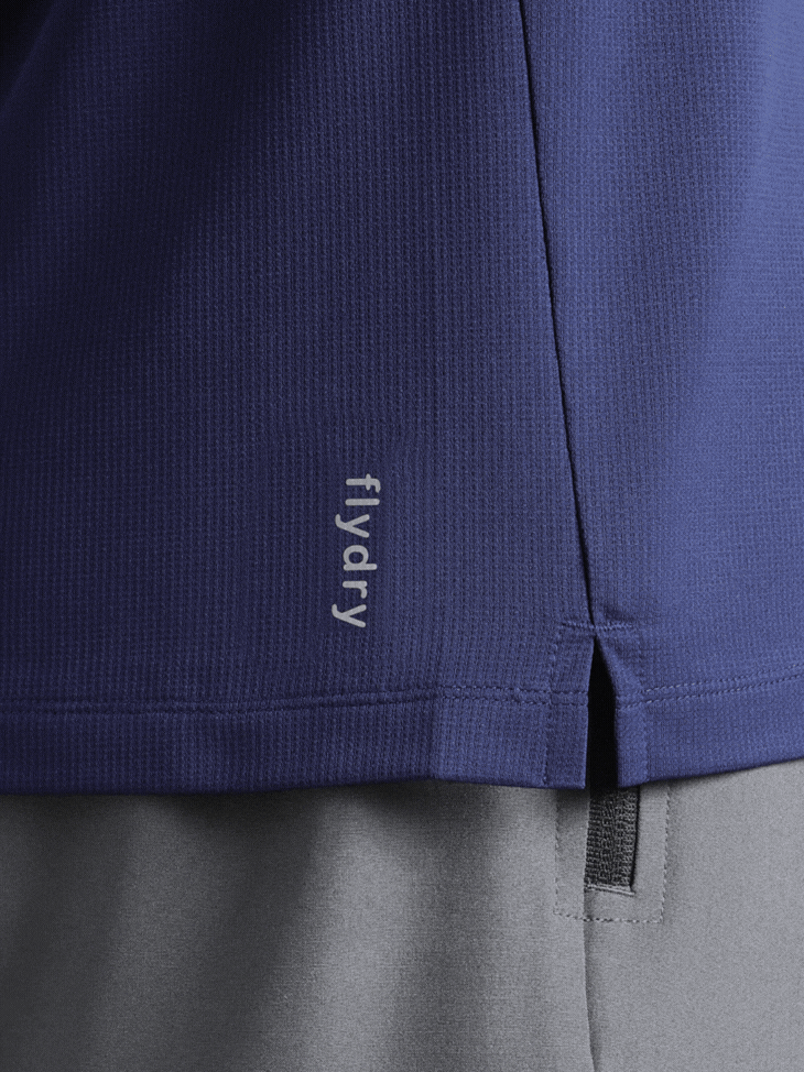 Men's Navy Chill Knit Run T-shirt