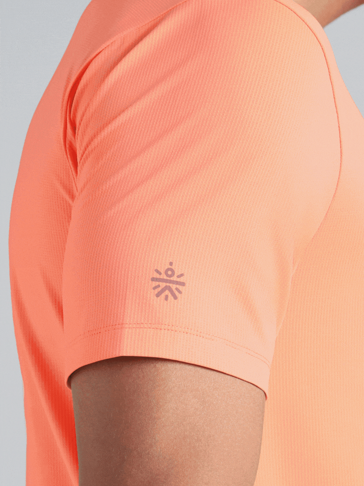 Men's Coral Chill Knit Run T-shirt