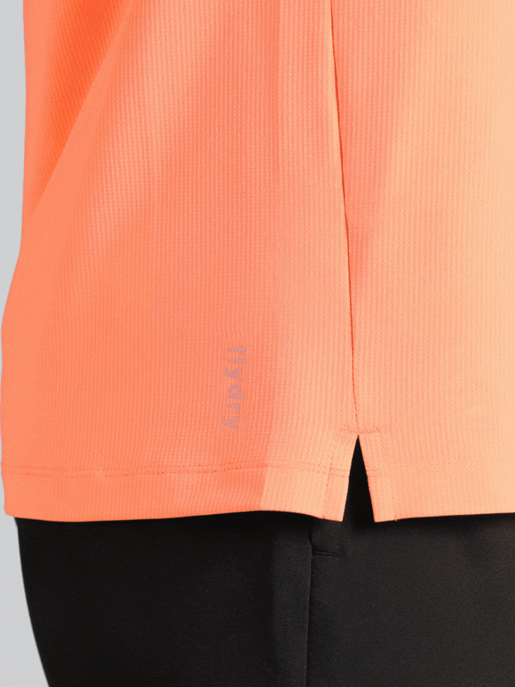 Men's Coral Chill Knit Run T-shirt