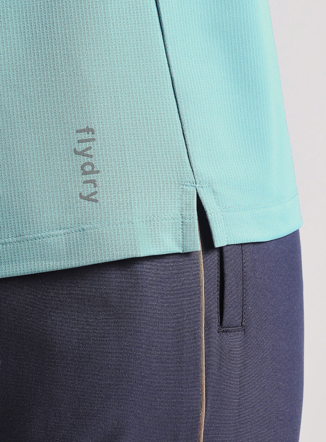 Men's Blue Chill Knit Run T-Shirt