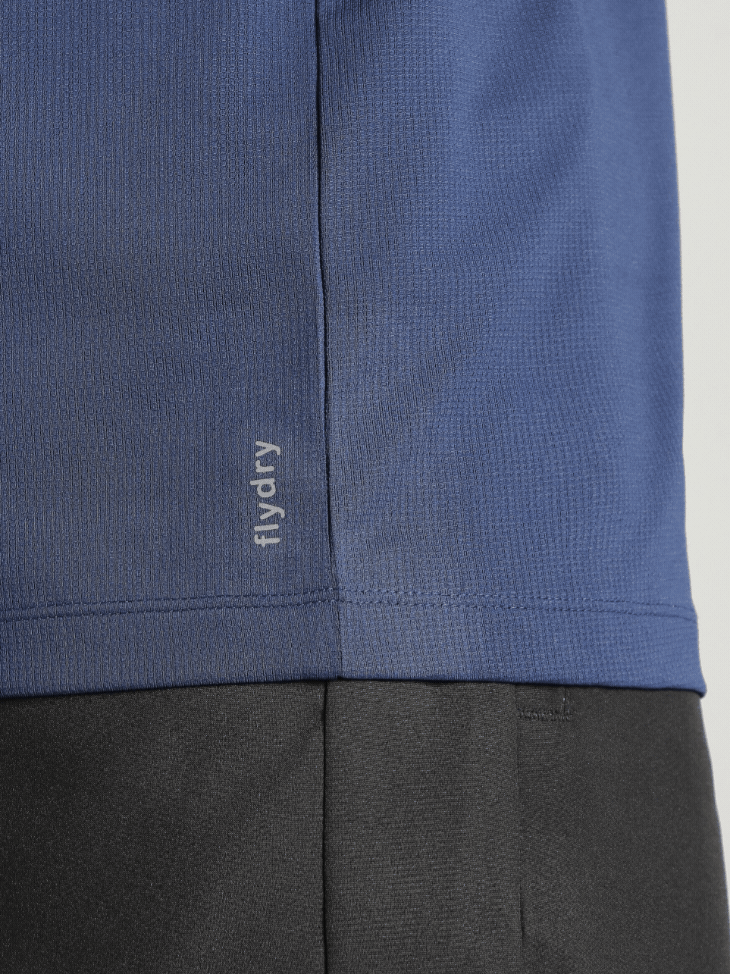 Men's Navy Run In Motion Graphic T-Shirt