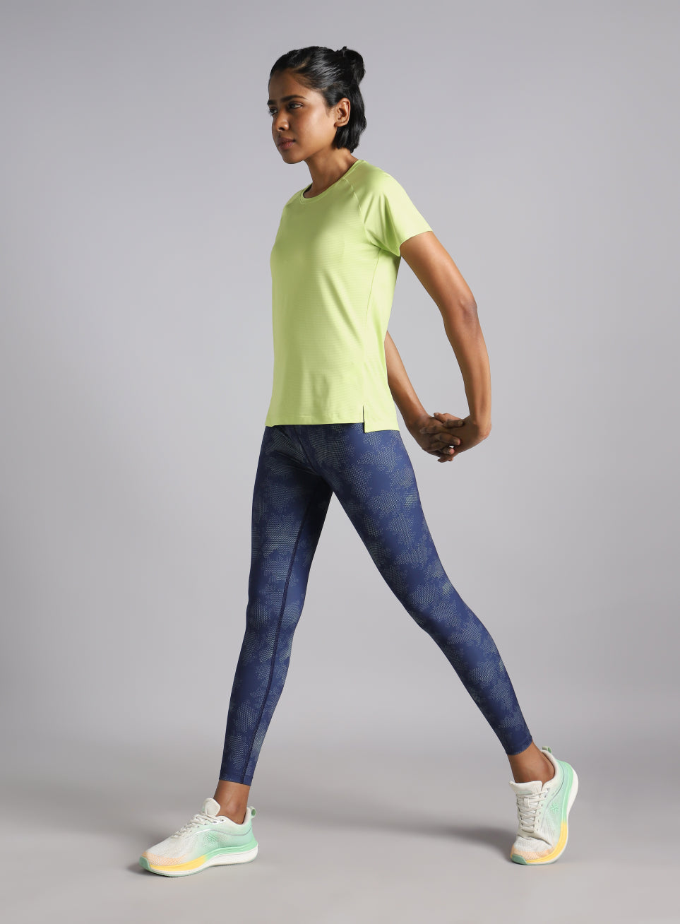 Women's Green Swift Runner Tee