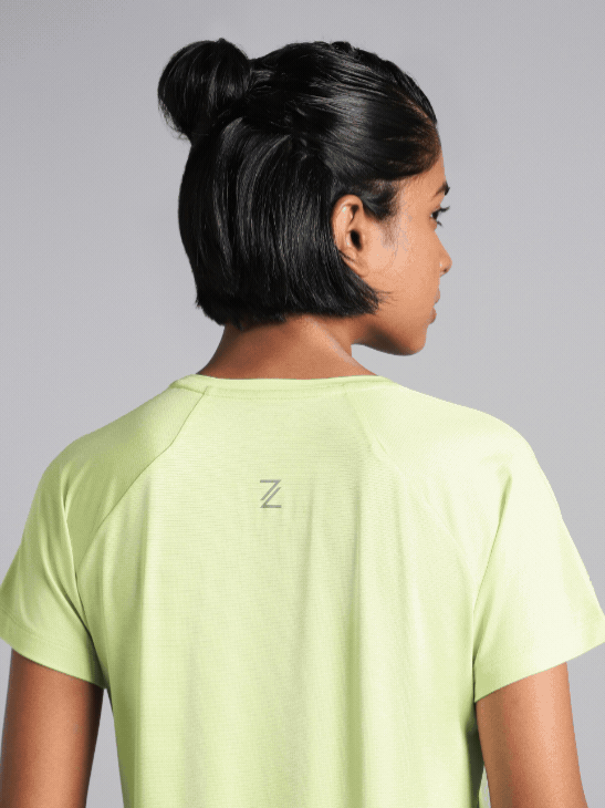Women's Green Swift Runner Tee