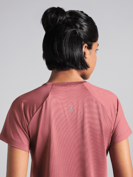 Women's Brown Swift Runner Tee