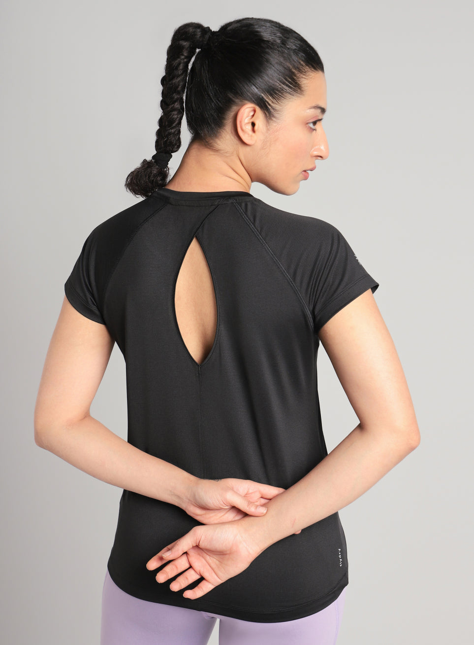 Women's Black Spirit Run T-shirt