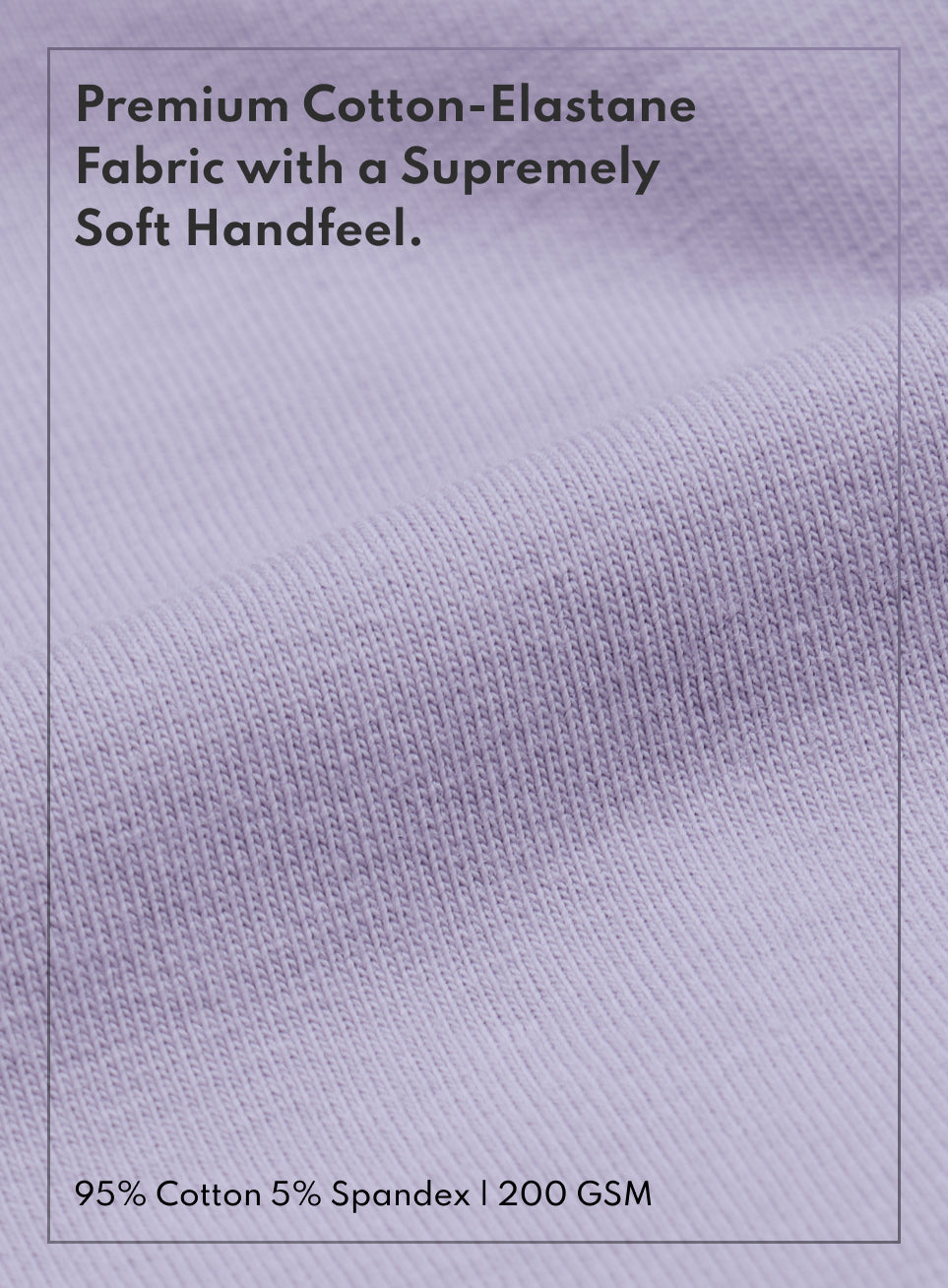 Women's Purple Soft Form Comfort Oversized T-shirt