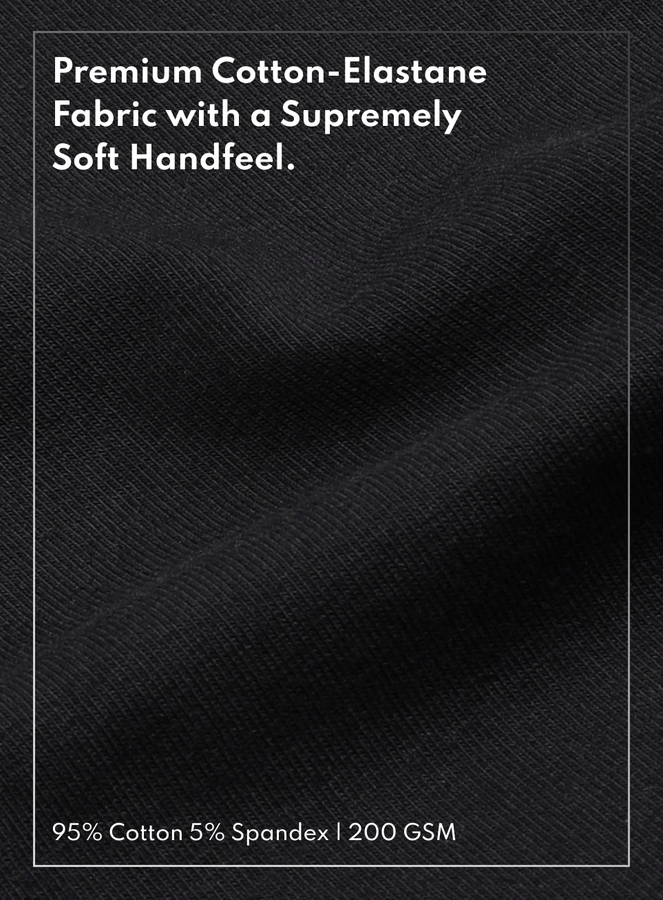 Women's Black Soft Form Mid Boxy T-shirt