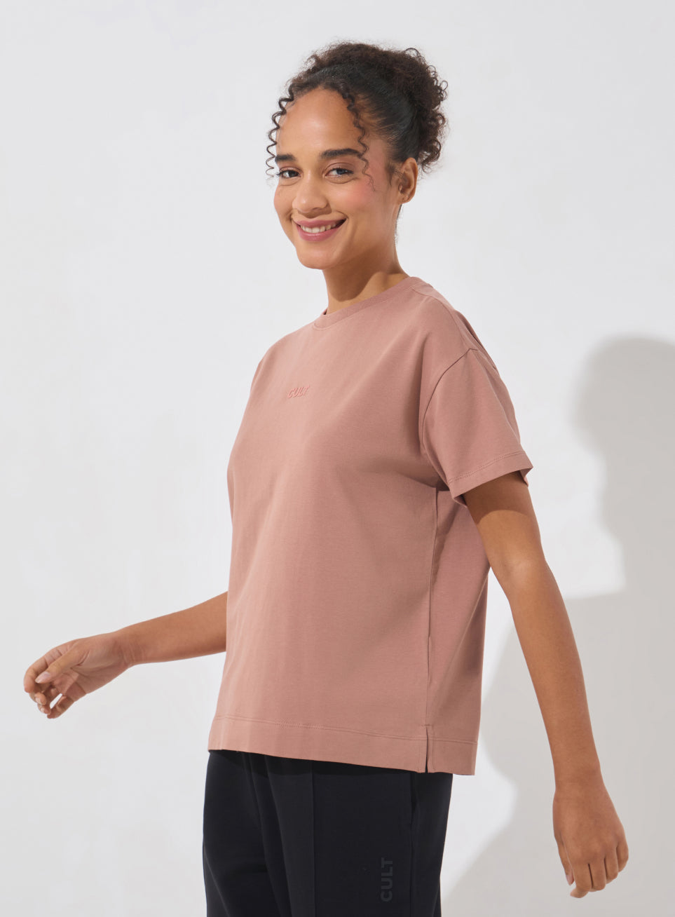 Women's Rust Soft Form Easy Fit Everyday T-shirt