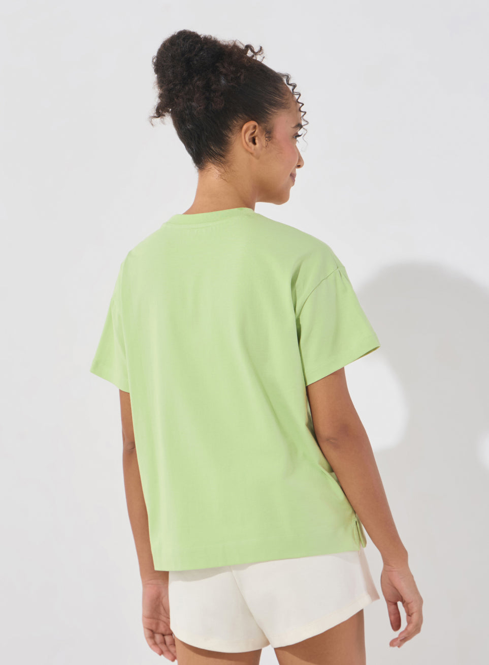 Women's Lime Soft Form Easy Fit Everyday T-shirt