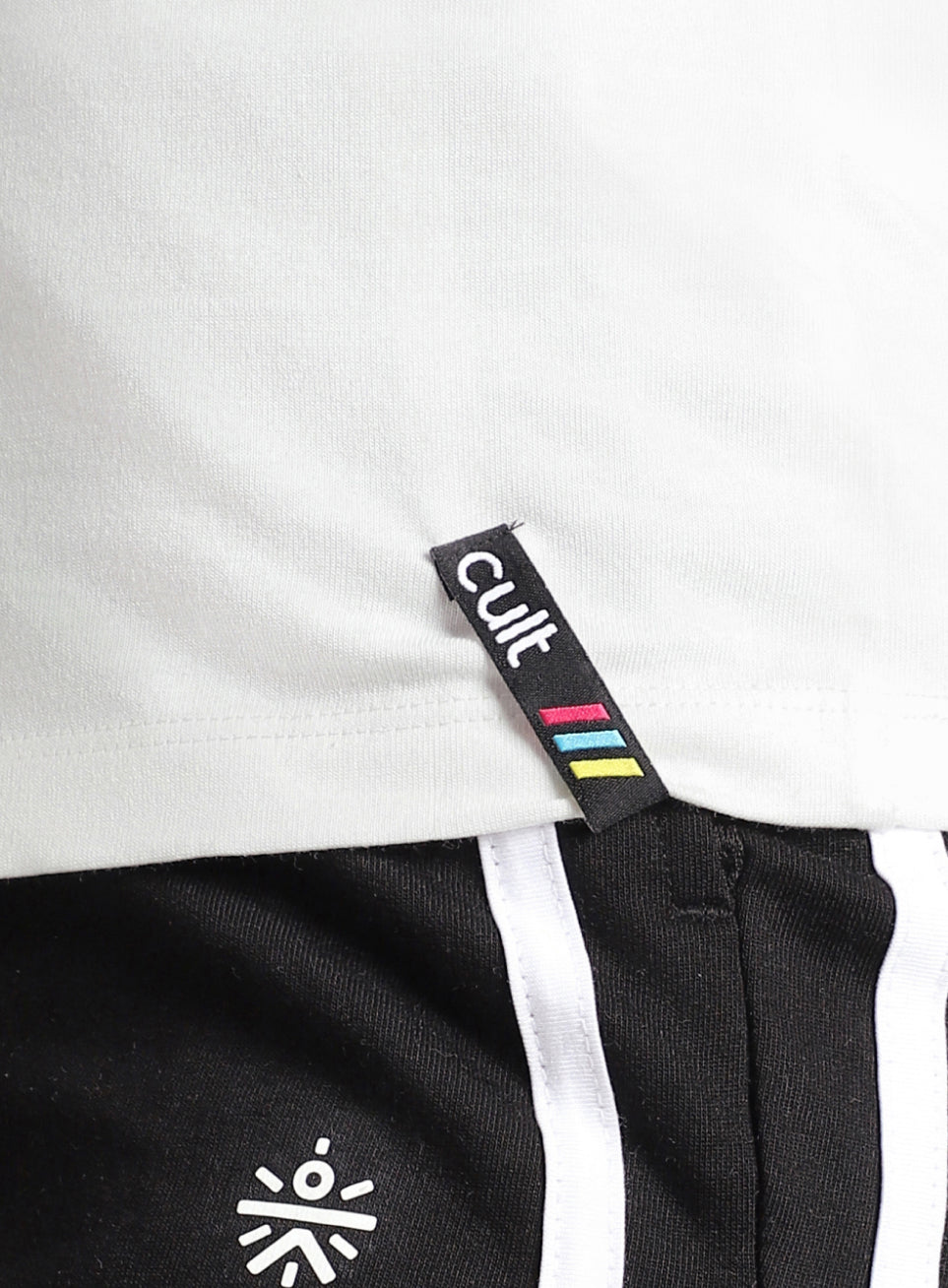 Women's Off White Sporty Graphic T-shirt