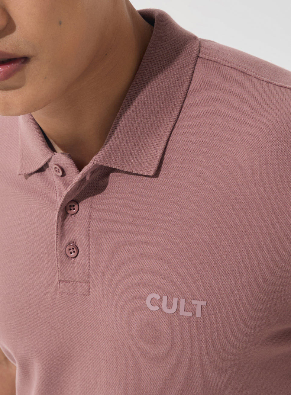 Men's Brown Soft Form Classic Polo T-shirt