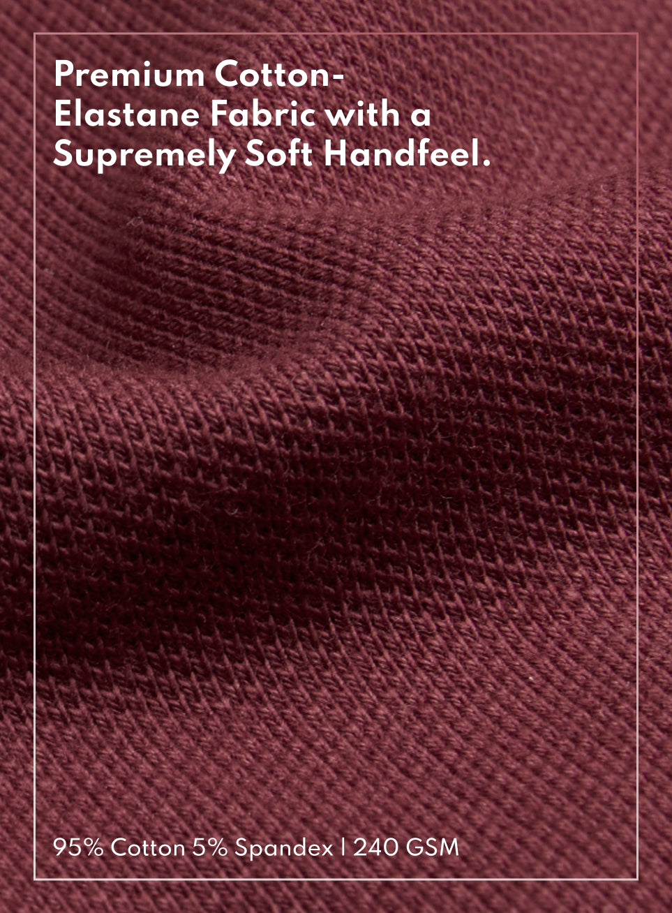 Women's Maroon Soft Form Classic Polo T-shirt