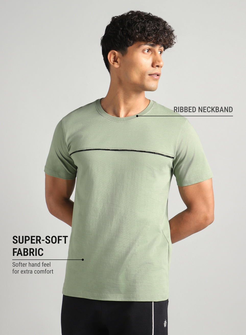 Men's Green Cult Athlete T-shirt