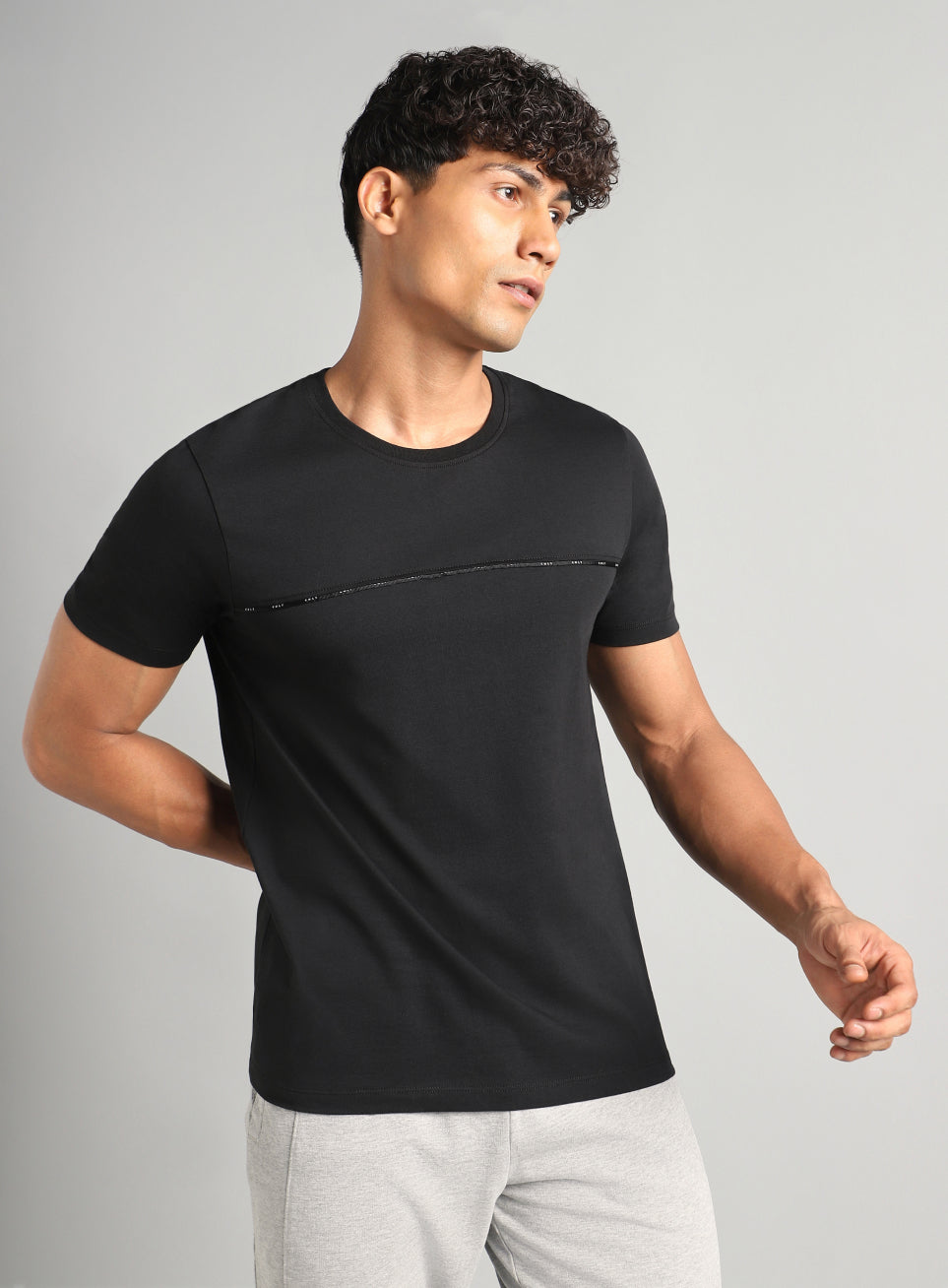 Men's Black Cult Athlete T-shirt