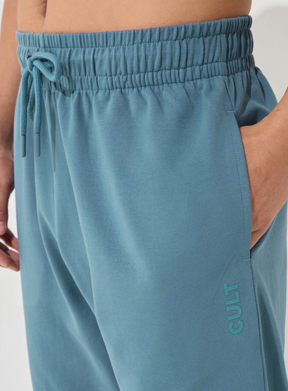 Men's Blue Soft Form Classic Joggers