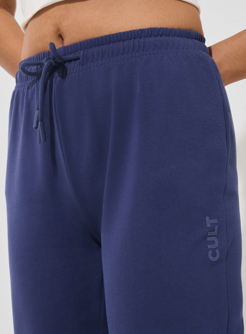 Women's Navy Soft Form Flow Flared Pants