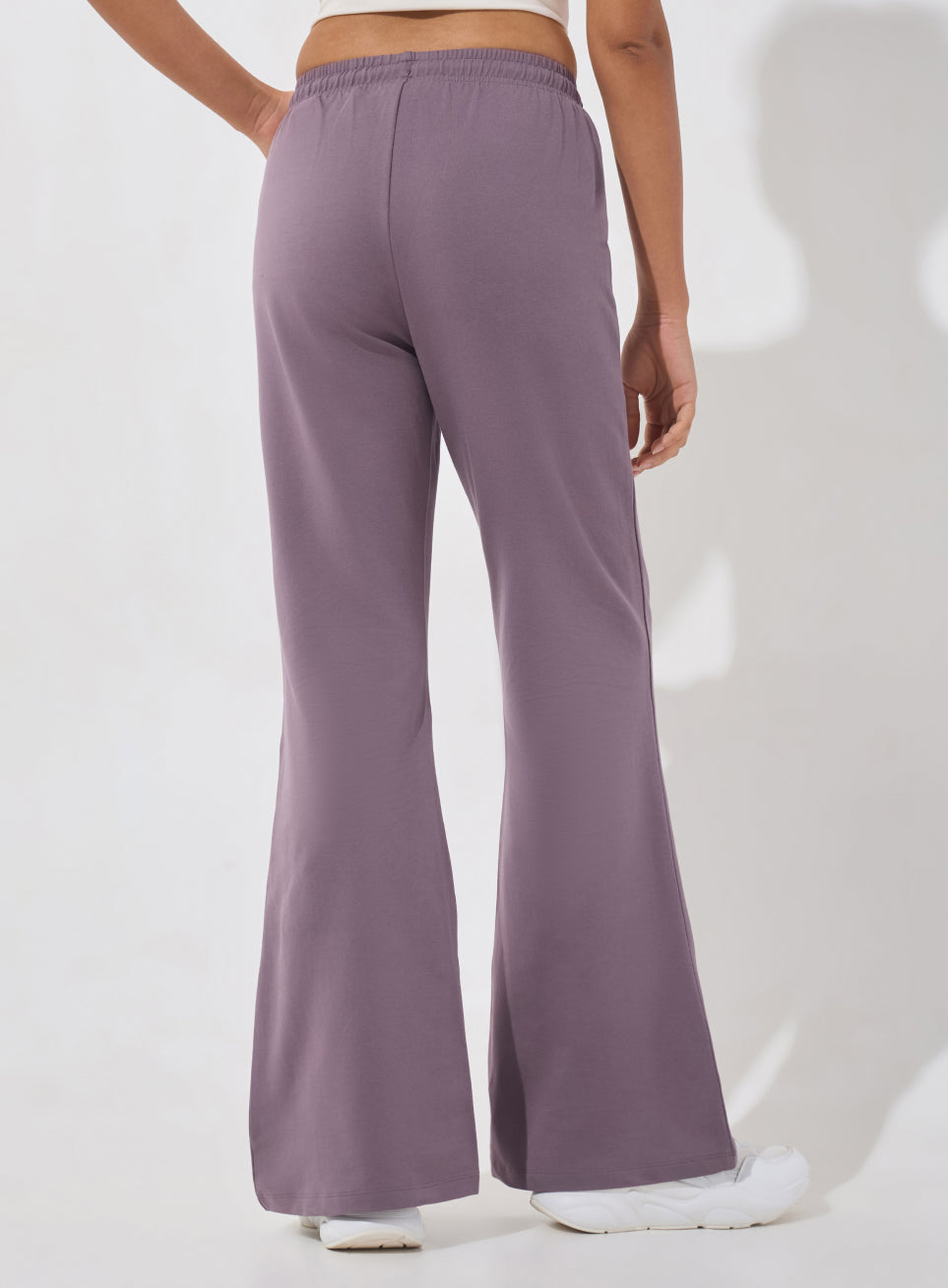 Women's Purple Soft Form Flow Flared Pants
