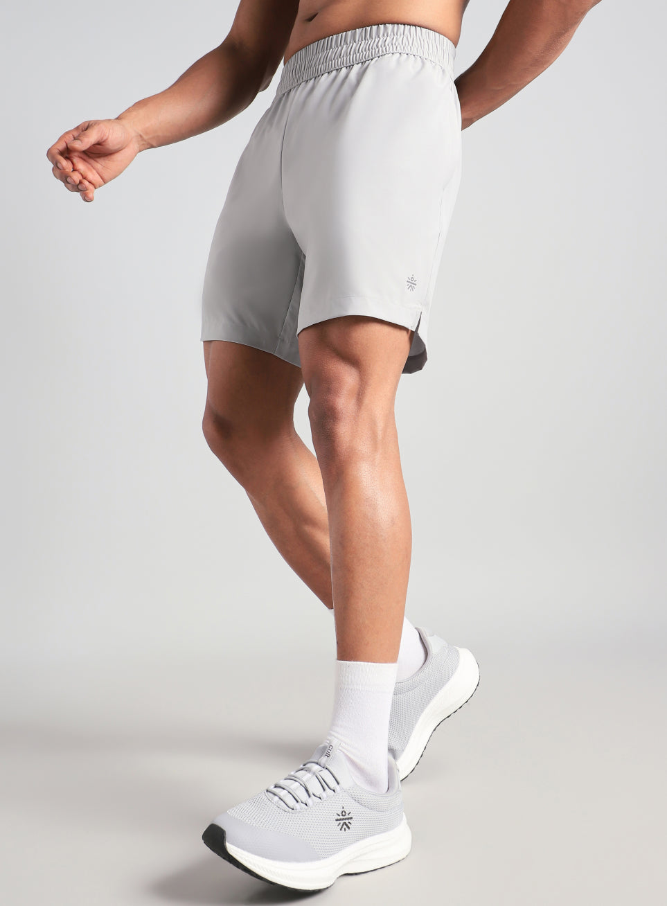 Men's Grey Swift Runner Shorts