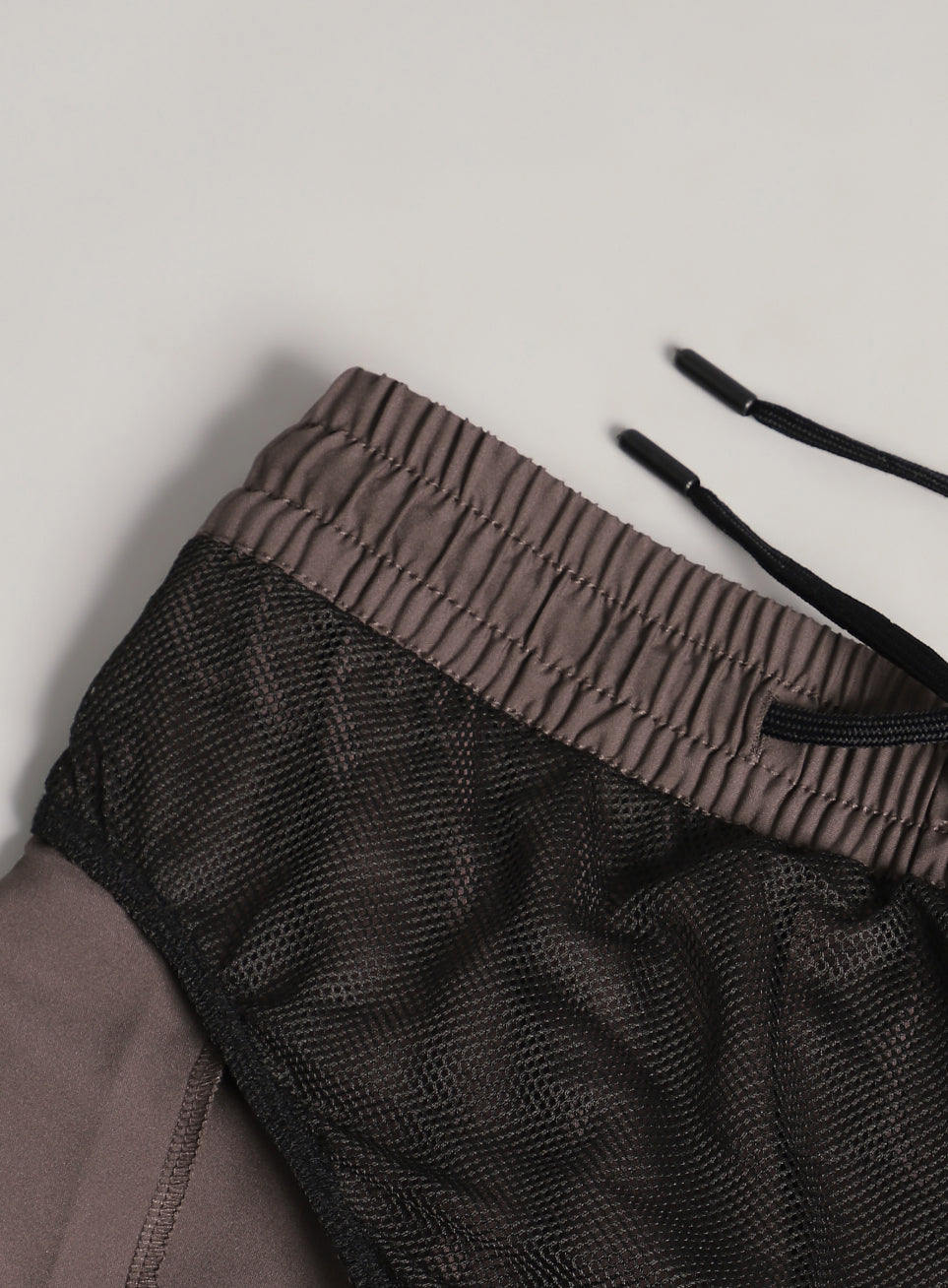 Men's Brown Swift Runner Shorts