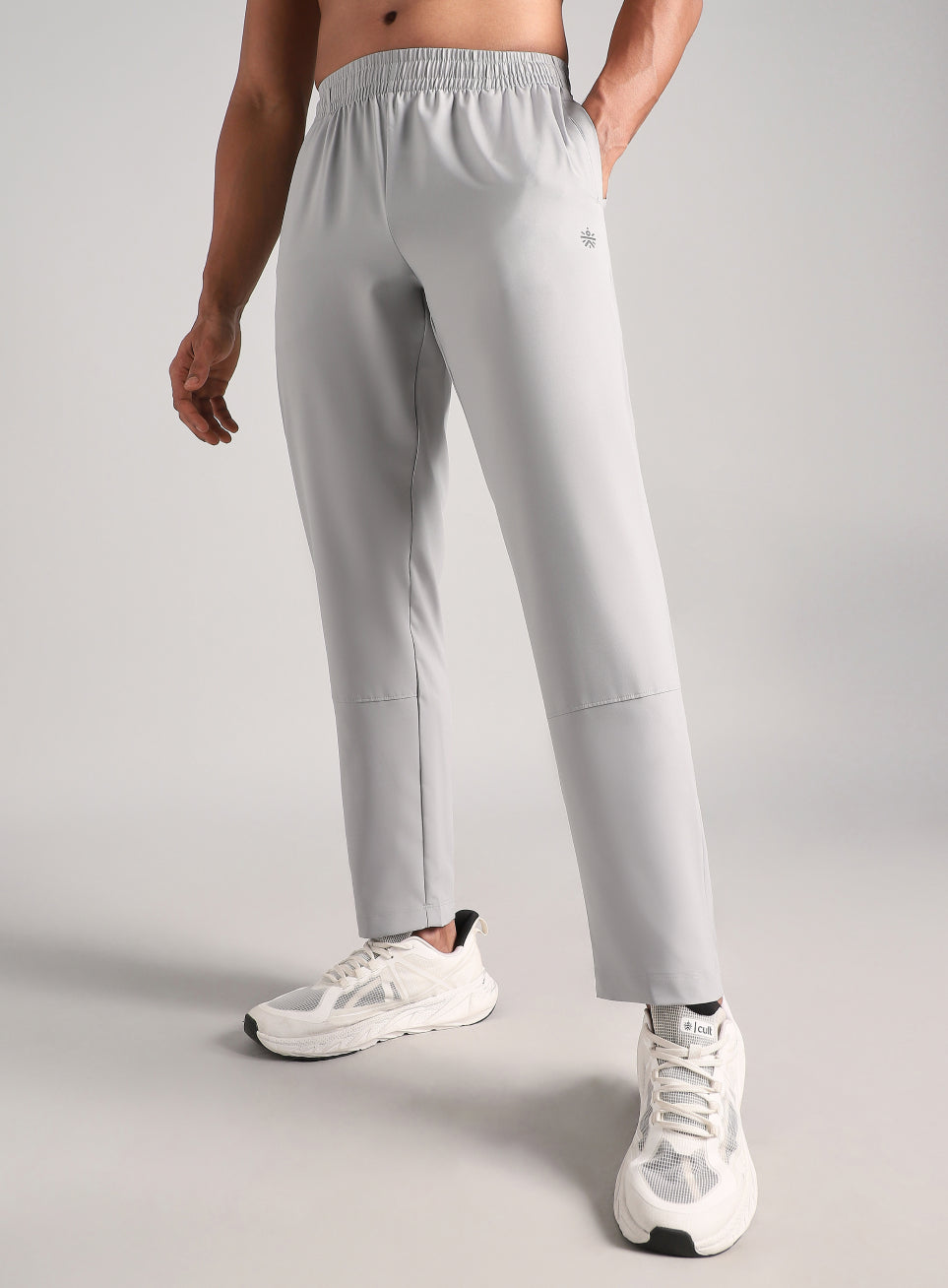 Men's Grey Swift Run Trackpants