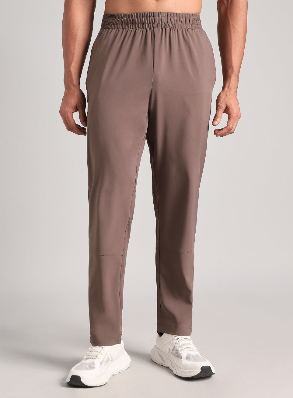 Men's Brown Swift Run Trackpants