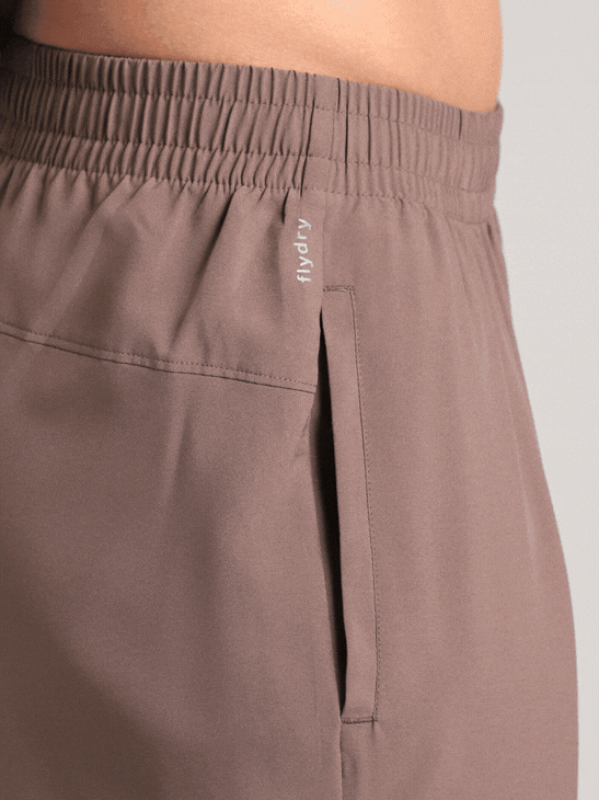 Men's Brown Swift Run Trackpants