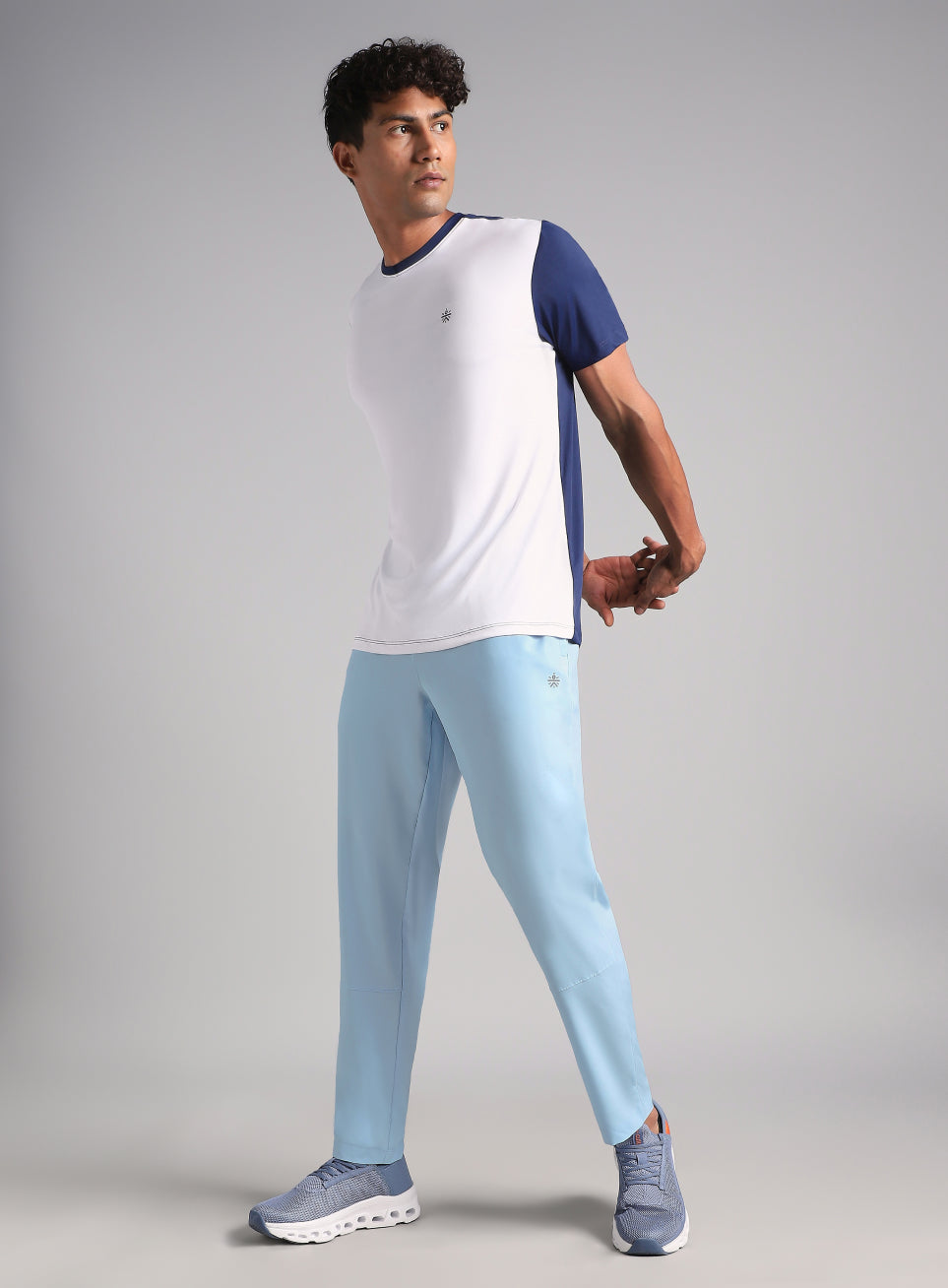 Men's Blue Swift Run Trackpants