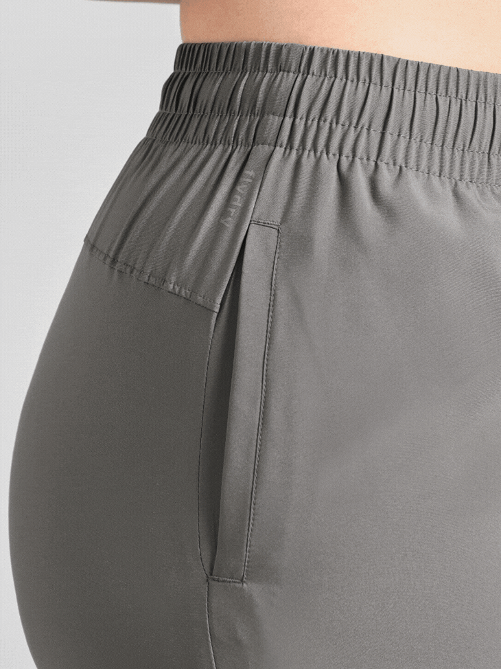 Women's Grey The Run Project Trackpant