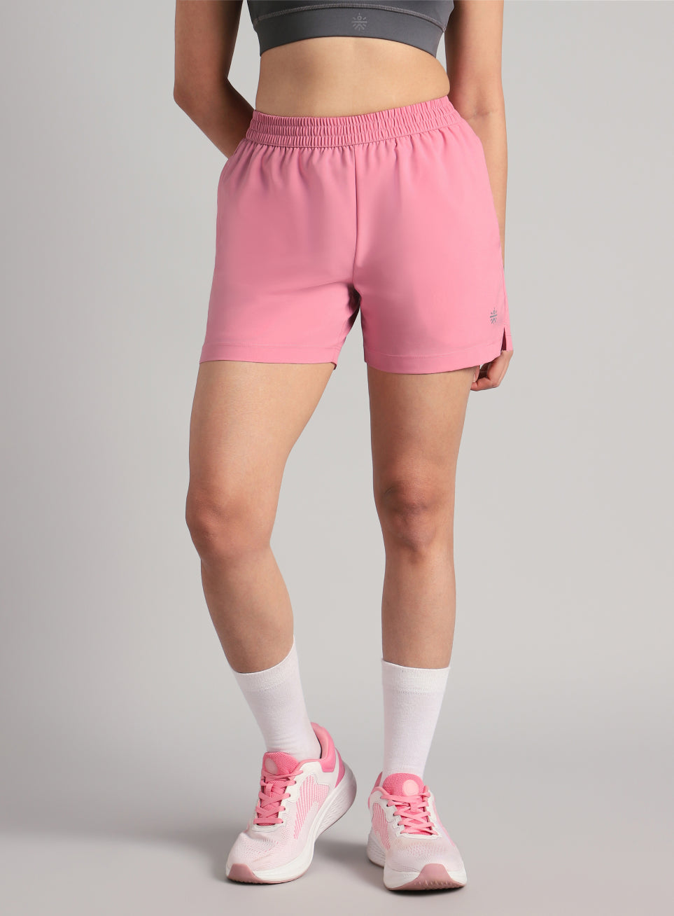 Women's Pink Elevated Run Shorts