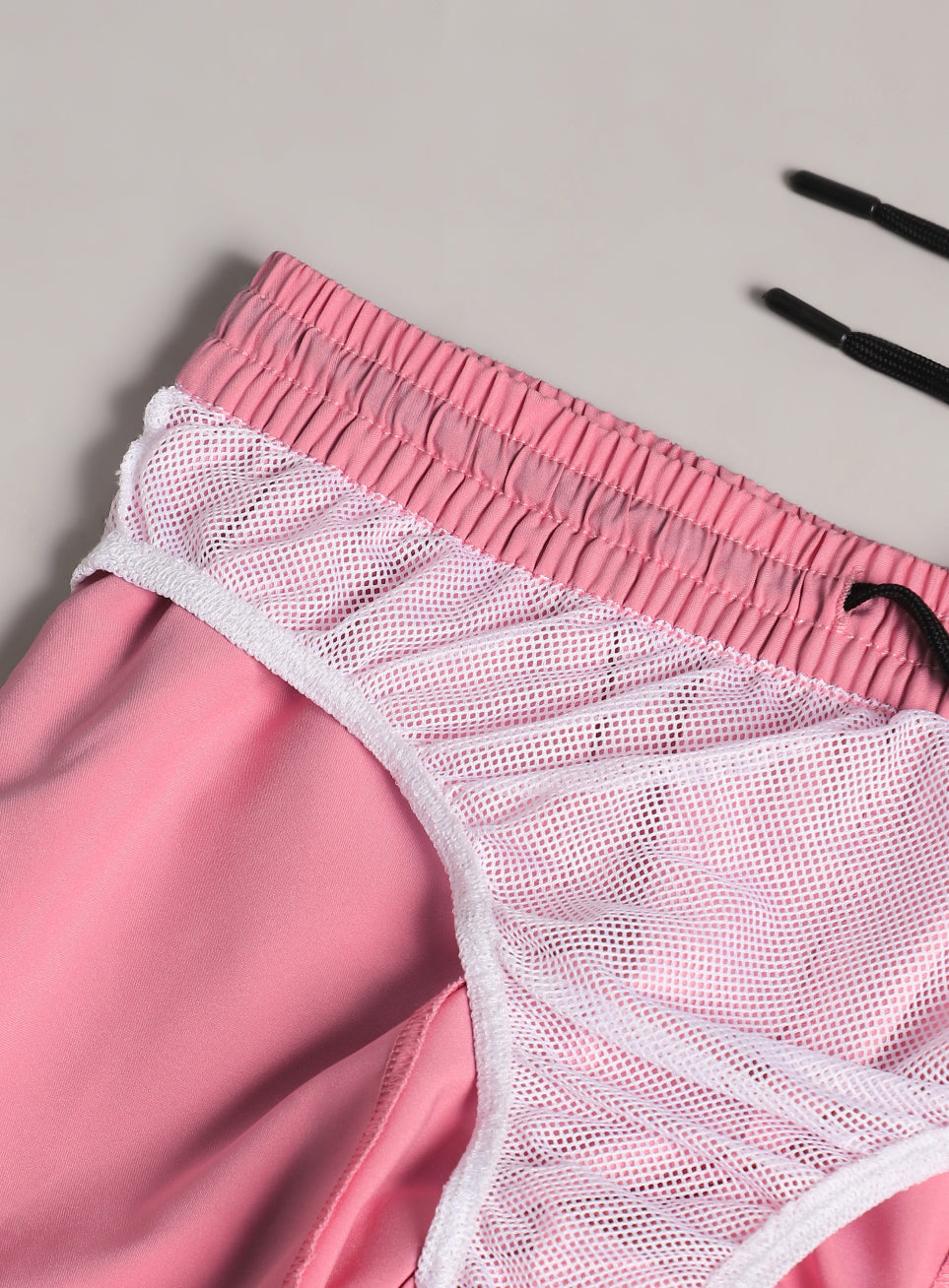 Women's Pink Elevated Run Shorts