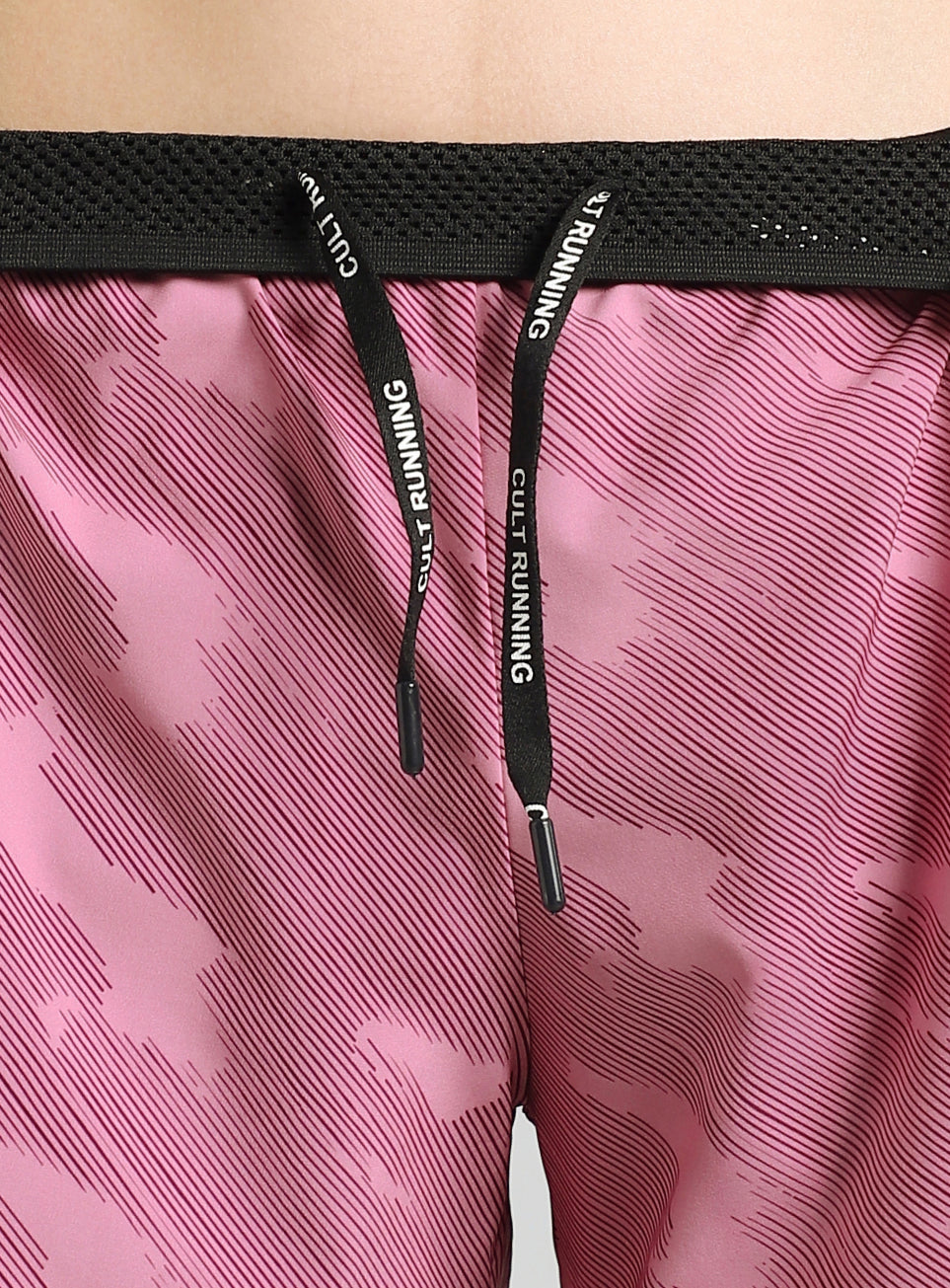 Women's Pink Urban Camo Shorts with Inbuilt Tights