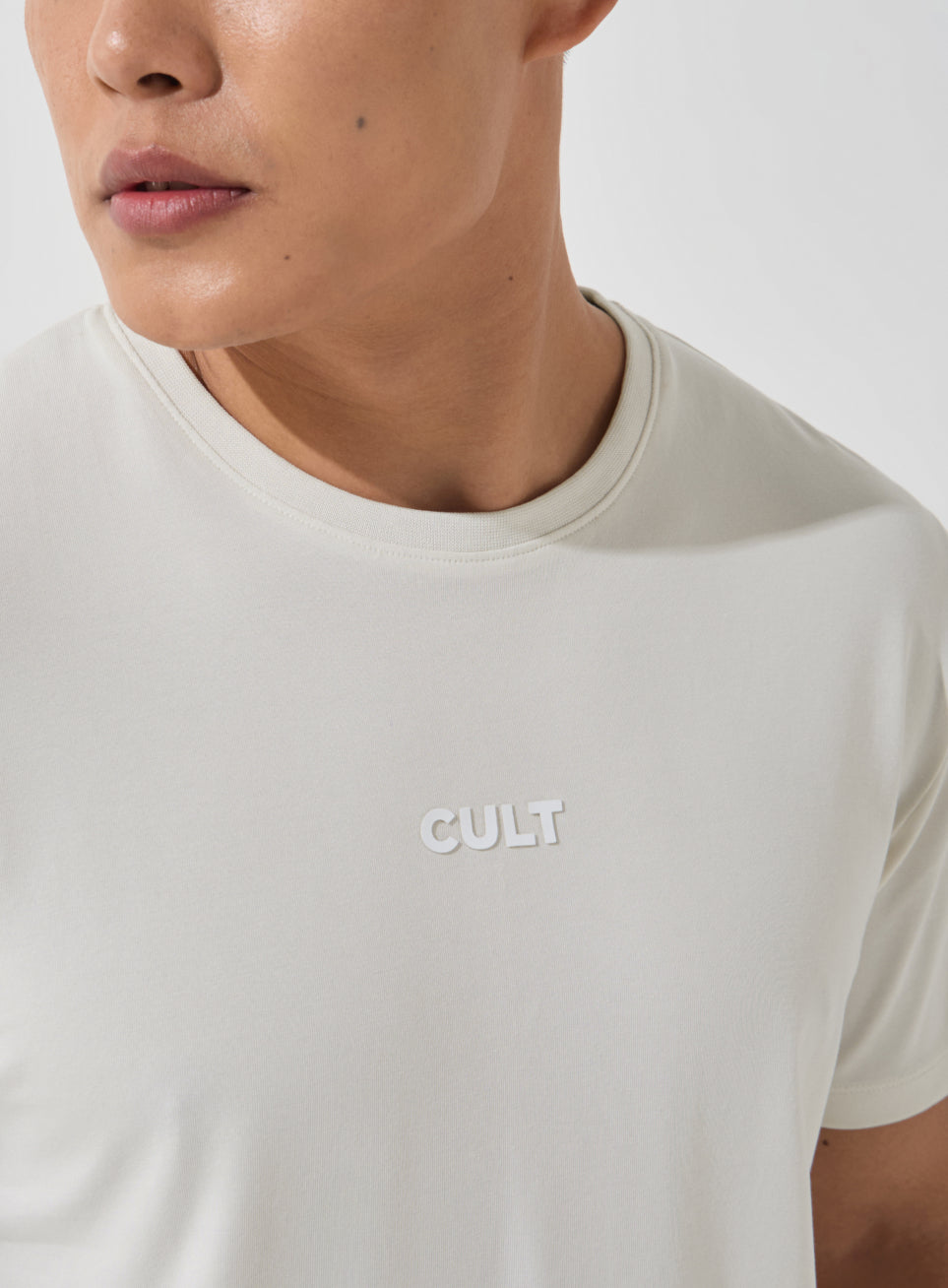 Men's Off-White Soft Form Classic T-shirt