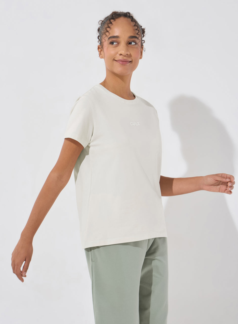Women's Off-White Soft Form Classic T-shirt