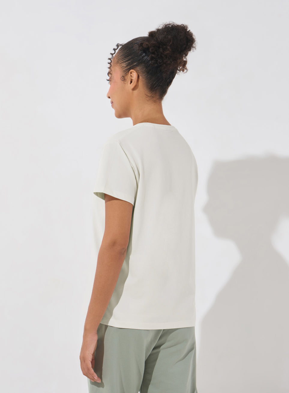 Women's Off-White Soft Form Classic T-shirt
