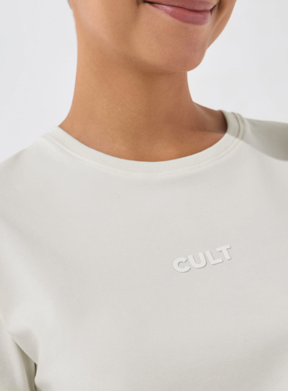 Women's Off-White Soft Form Classic T-shirt