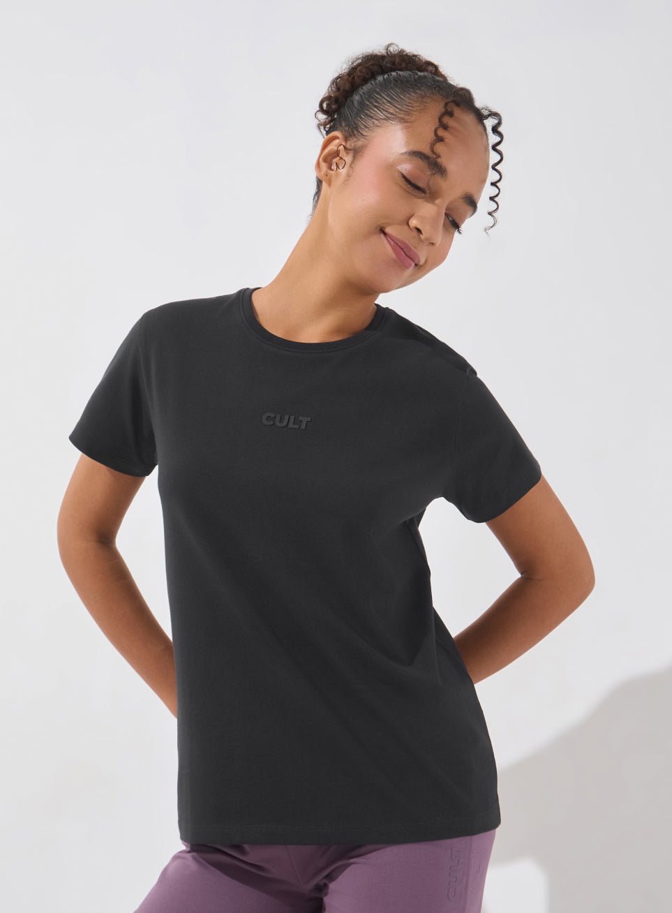 Women's Black Soft Form Classic T-shirt