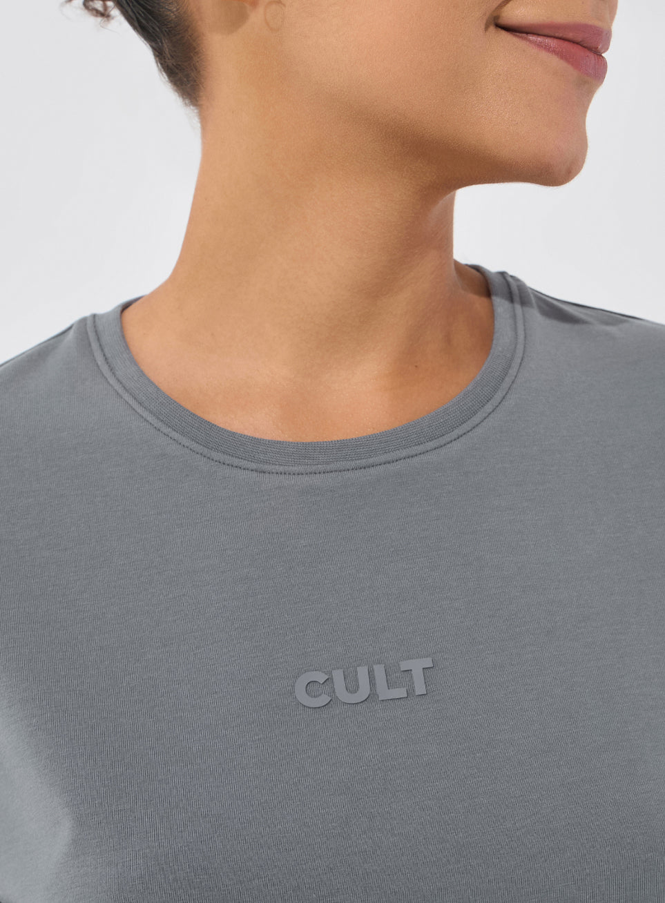 Women's Dark Grey Soft Form Classic T-shirt