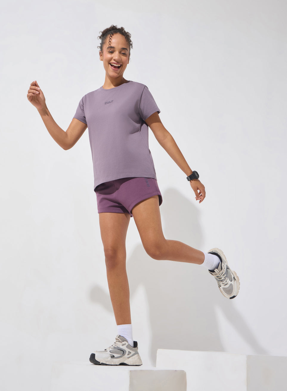 Women's Purple Soft Form Classic T-shirt
