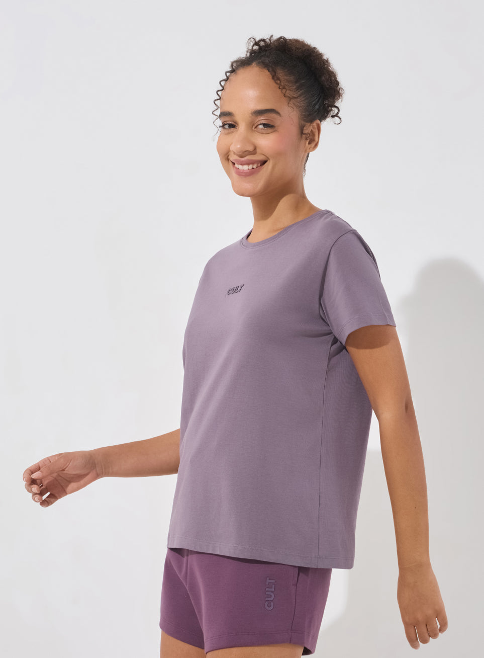 Women's Purple Soft Form Classic T-shirt
