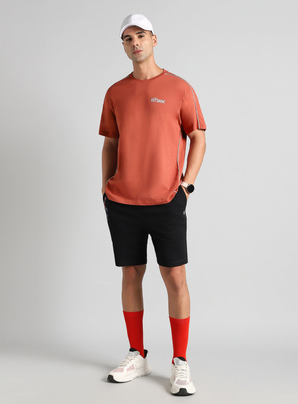 Men's Rust Cult Athletic Relaxed Fit T-shirt