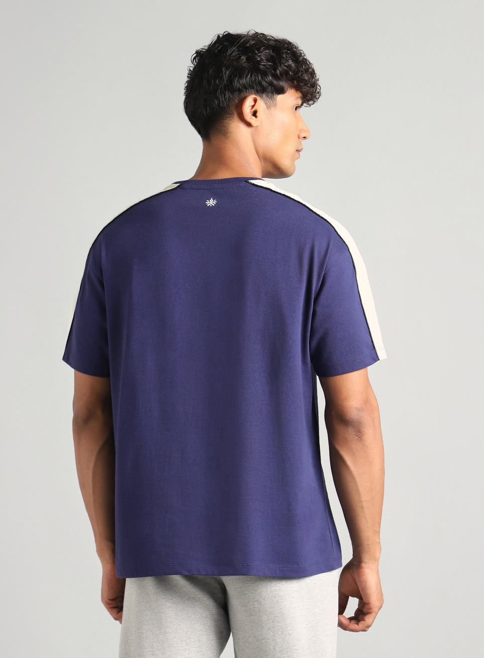 Men's Navy Rest Mode Relaxed Fit T-shirt