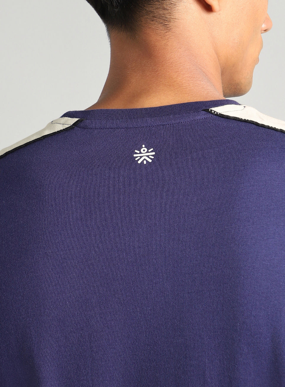 Men's Navy Rest Mode Relaxed Fit T-shirt