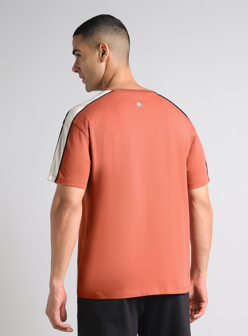 Men's Rust Rest Mode Relaxed Fit T-shirt