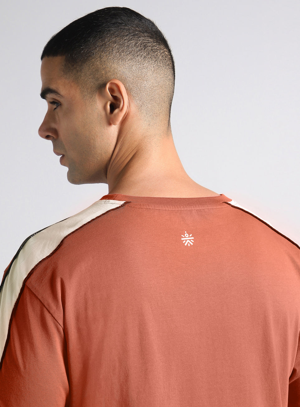 Men's Rust Rest Mode Relaxed Fit T-shirt