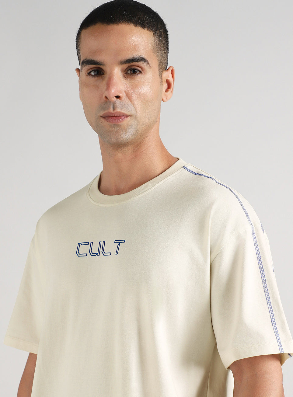 Men's Off White Built Different Oversized Fit T-shirt