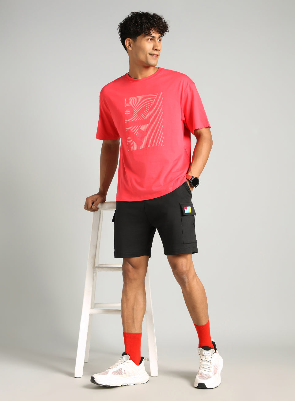 Men's Black Utility Classic Shorts