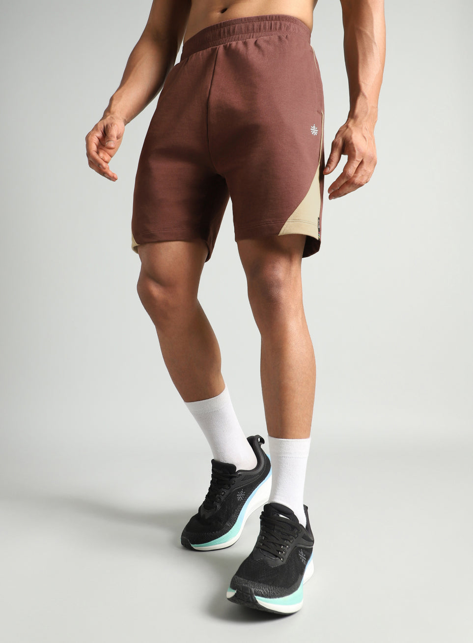 Men's Brown Classic Sports Club Shorts