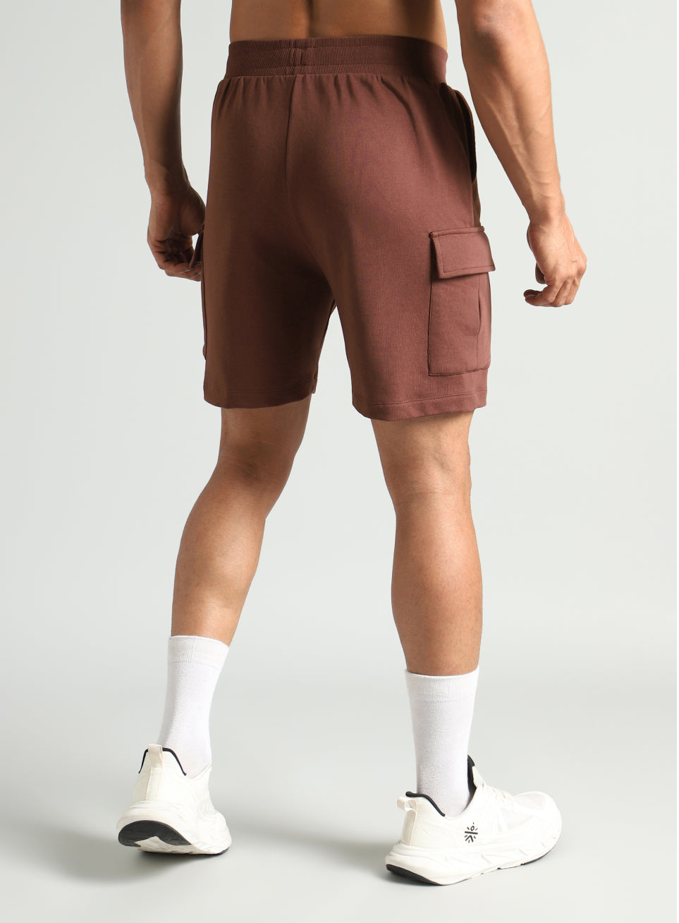 Men's Brown Utility Classic Shorts