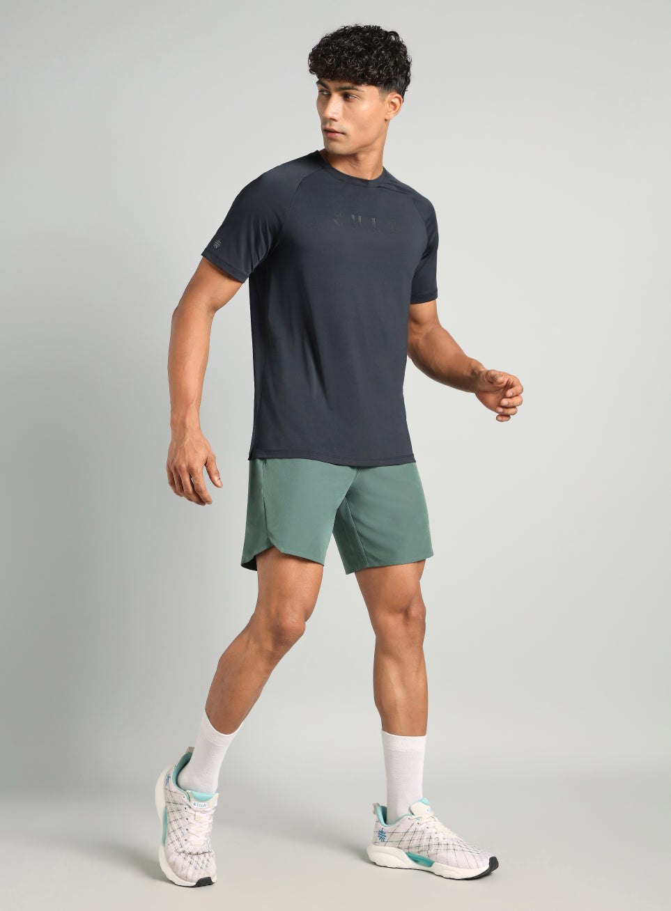 Men's Black Pro Run Athlete T-shirt