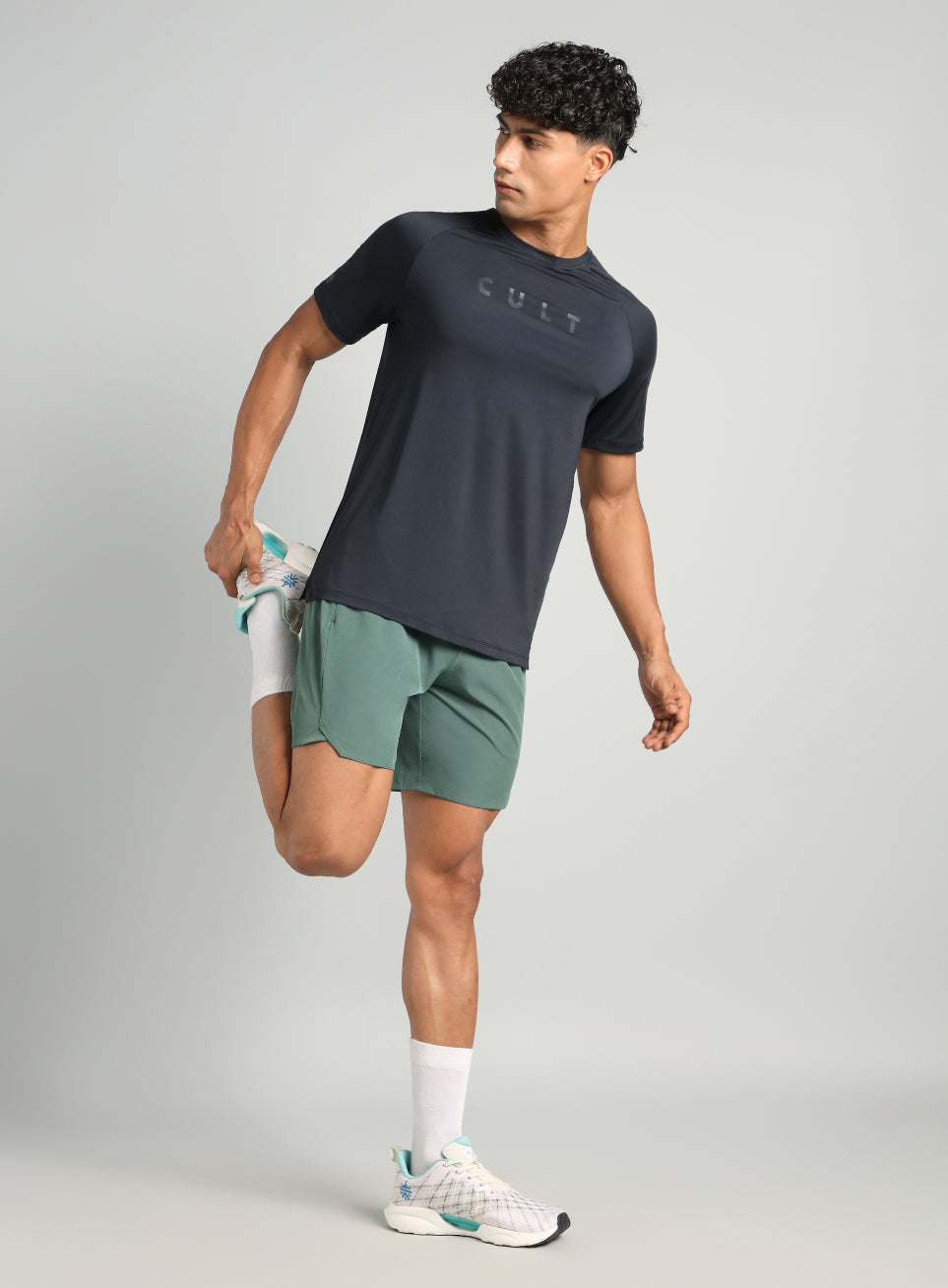 Men's Black Pro Run Athlete T-shirt